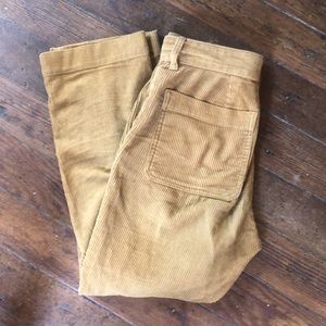 Everlane Straight Leg Corduroy Crop